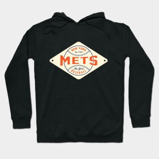 New York Mets Diamond 1 by Buck tee Originals Hoodie